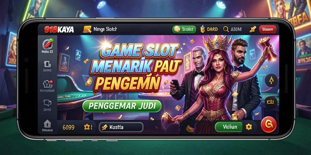 Gameplay Slot yang mendebarkan dan berbagai tema menarik.
