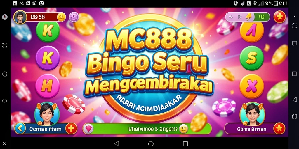 Tangkapan layar gameplay MC888 menampilkan keseruan bermain Bingo.