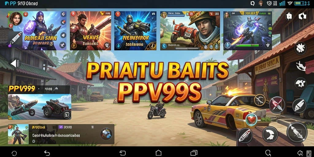Tampilan utama PPV99 dengan antarmuka pengguna yang ramah.