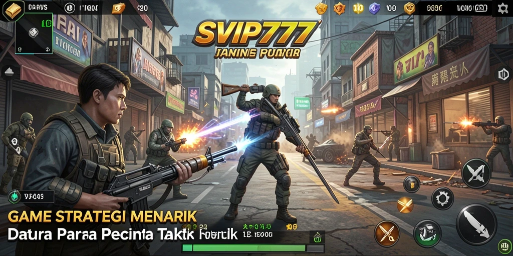 Tampilan gameplay menarik dari SVIP777 dengan elemen strategi yang mendebarkan.